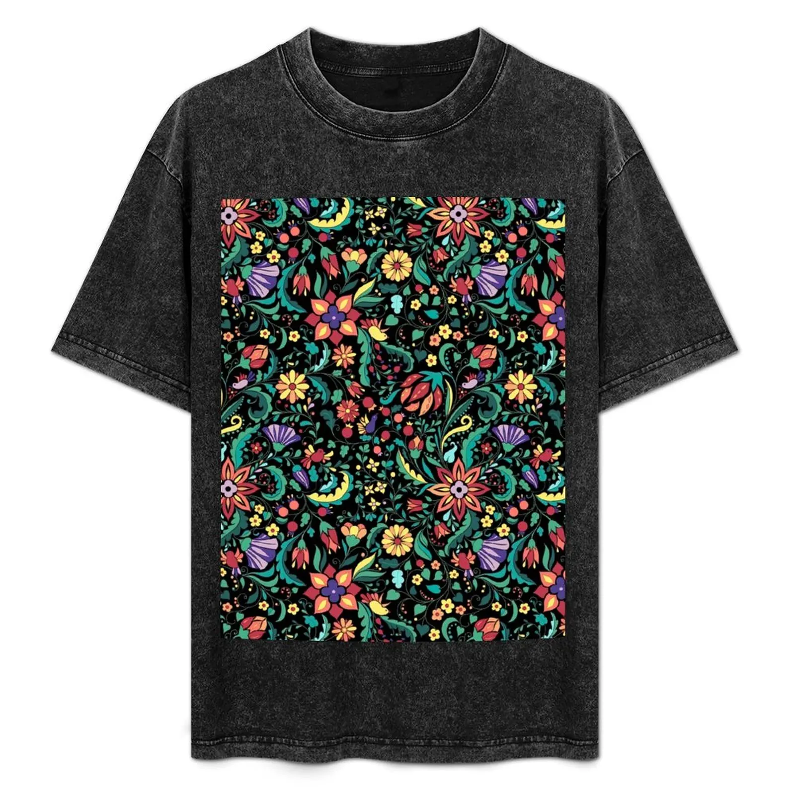 

Mexican Ornate Ethnic Pattern, Mexican Pattern, Ornate Ethnic T-Shirt Casual Graphic Print Tee