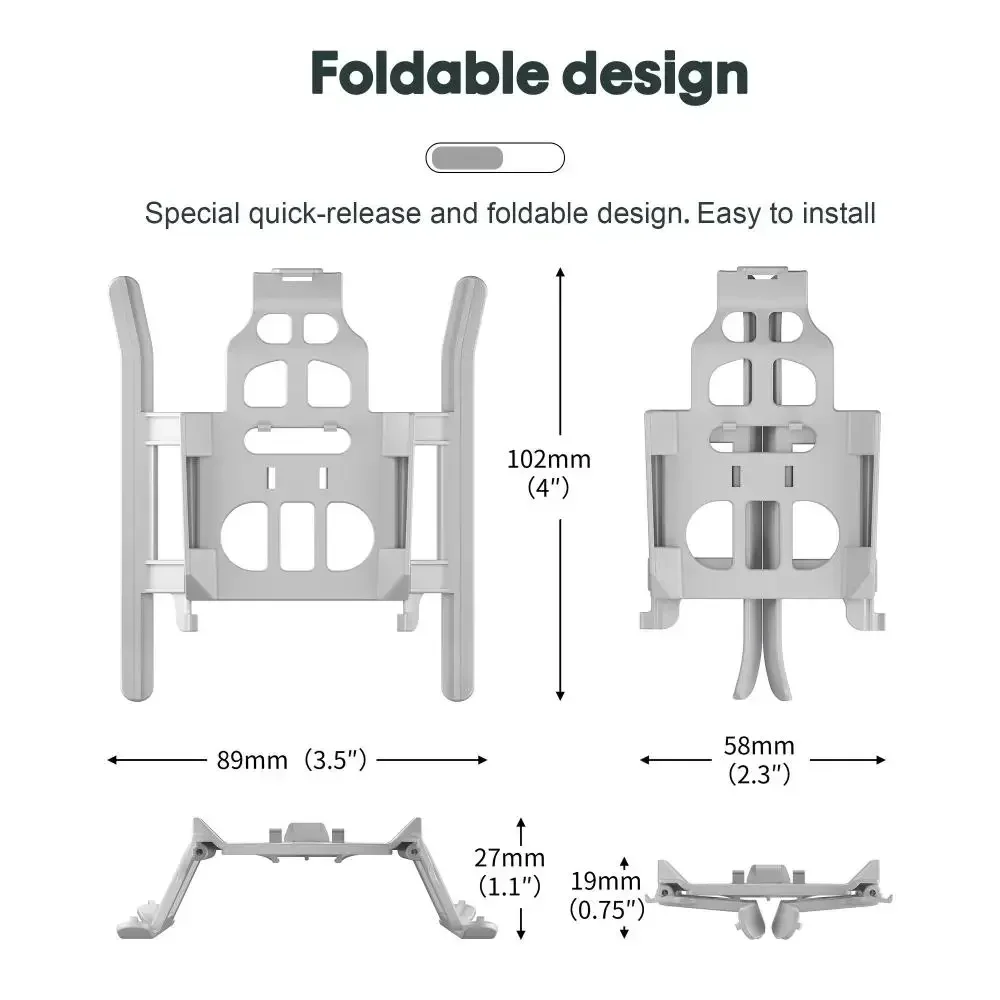Powerwin ขยาย Landing Gear สําหรับ DJI Mini 3 Pro Landing Gear Landing Kit สําหรับ DJI Mini 3 Pro Drone อุปกรณ์เสริม
