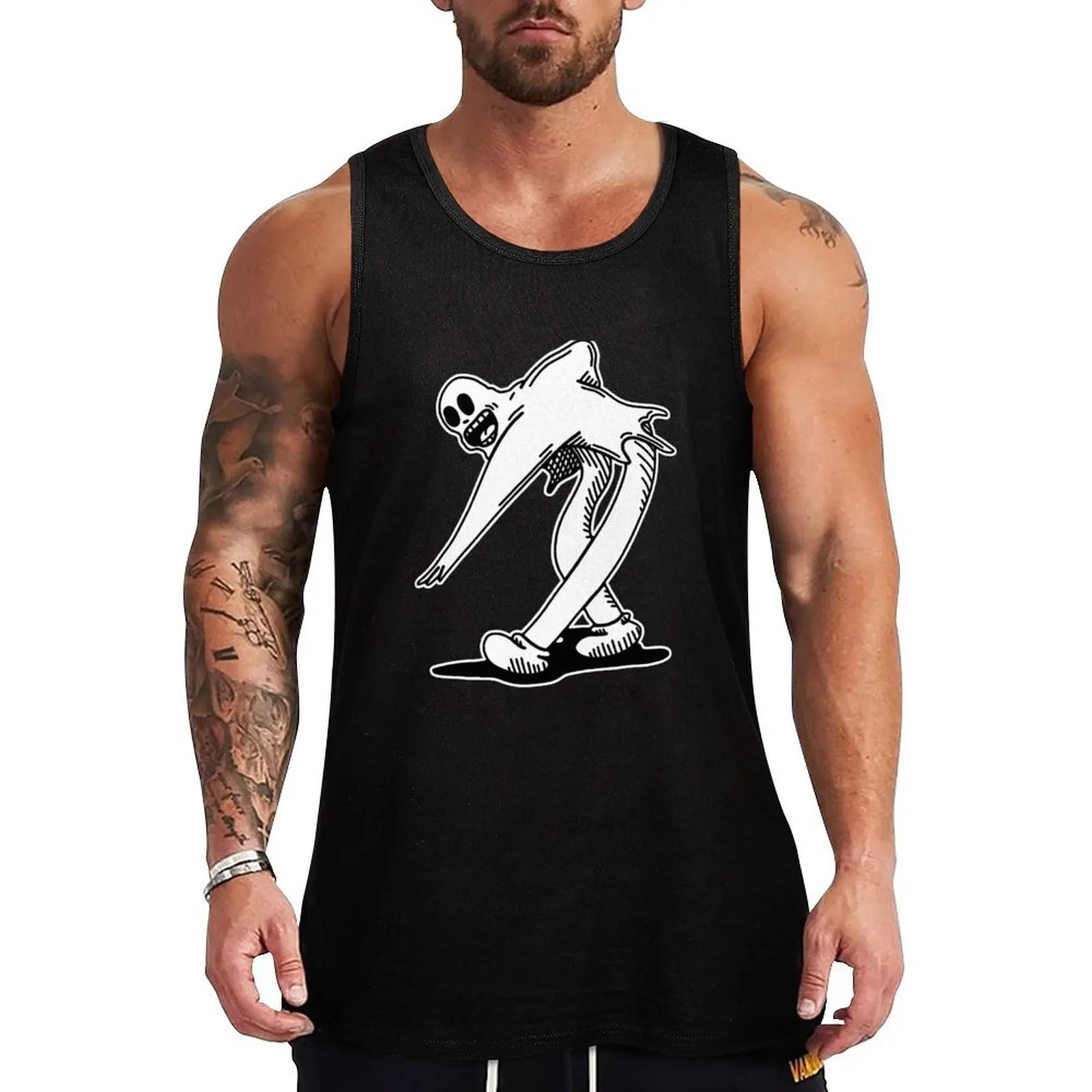 ghostemane Tank Top Outdoor Work Tank Top Rugged Sleeveless Wear