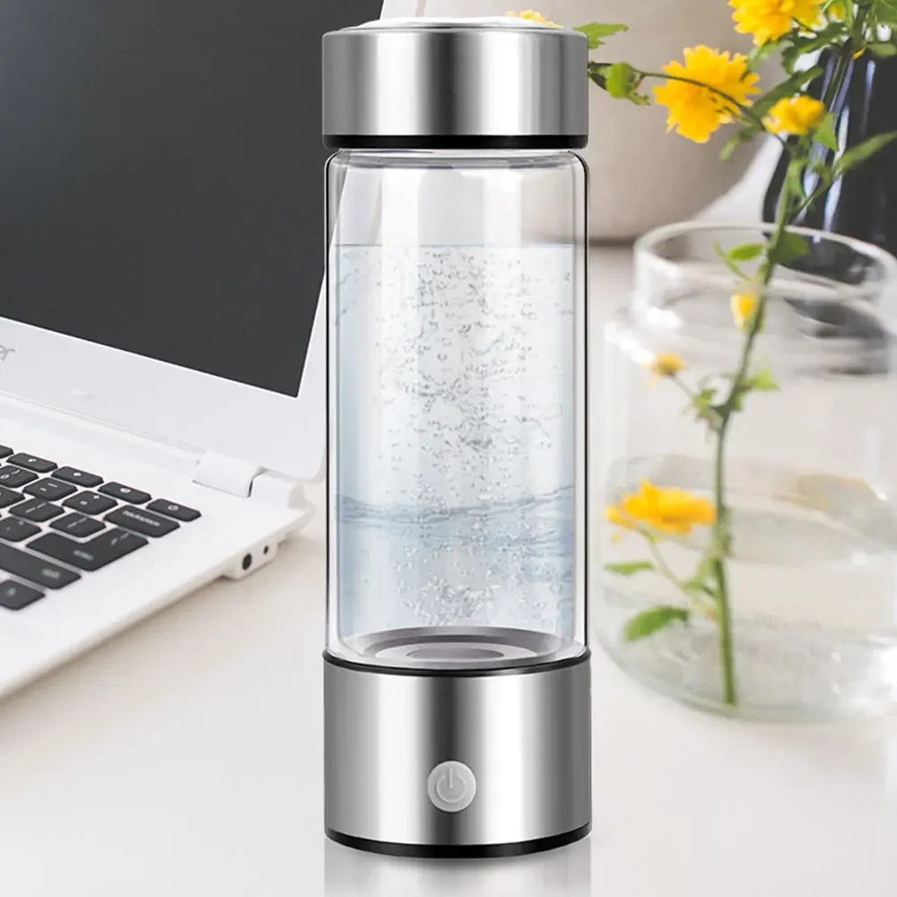 Hydrogen Water Generator Alkaline Maker Rechargeable Portable Water Ionizer Bottle Super Antioxidan Hydrogen-Rich Water Cup