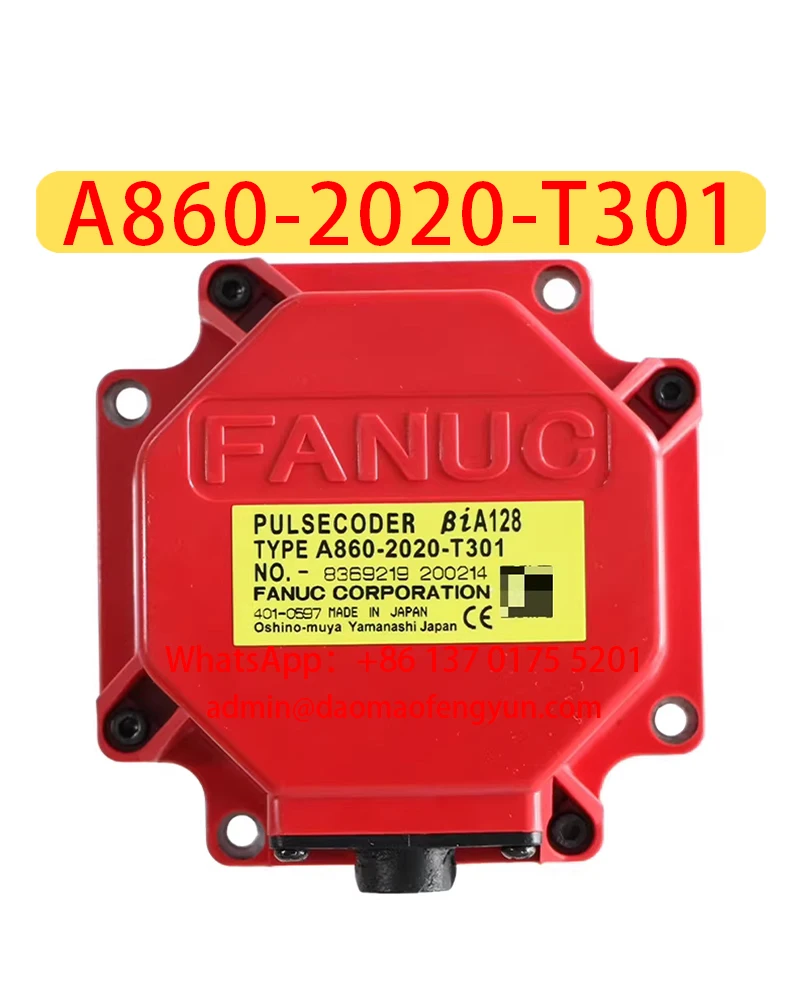 

A860-2020-T301 Used Encoders，A860 2020 T301，in stock，Fast shipping，The shipment will be arranged after passing the test