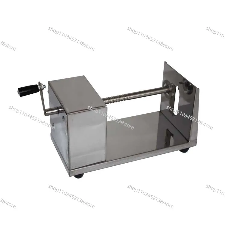 Hand Crank Rotating Potato Tower Machine Whirlwind  Chip  Tornado  Whirlwind Potato Tower Machine