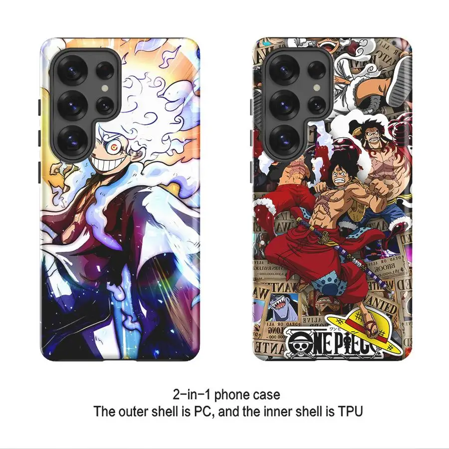 One Pieces Luffys Phone Case for Samsung Galaxy S26 S23Ultra S23 A56 A16 A36 S24 Ultra S20 FE A26 S25Ultra Soft Cover Capa