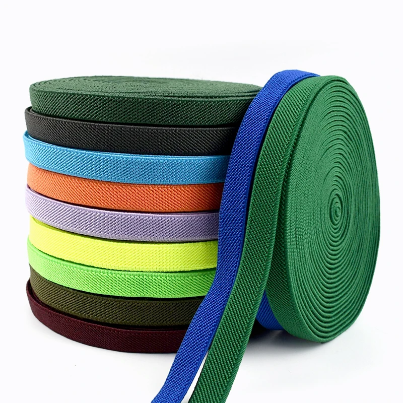 

5-20Meters 10mm Bra Elastic Band Underwear Rubber Bands Waistband Trousers Stretch Tape Garment Elastics Ribbon Tape Accessories