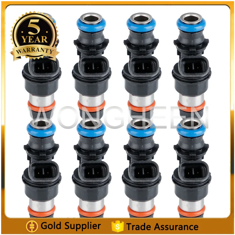8pcs Fuel Injectors 25317628 FH315 For 99 -06 Chevy Silverado Suburban  25320288 17113553 17113598 17113868 17113698 1711553