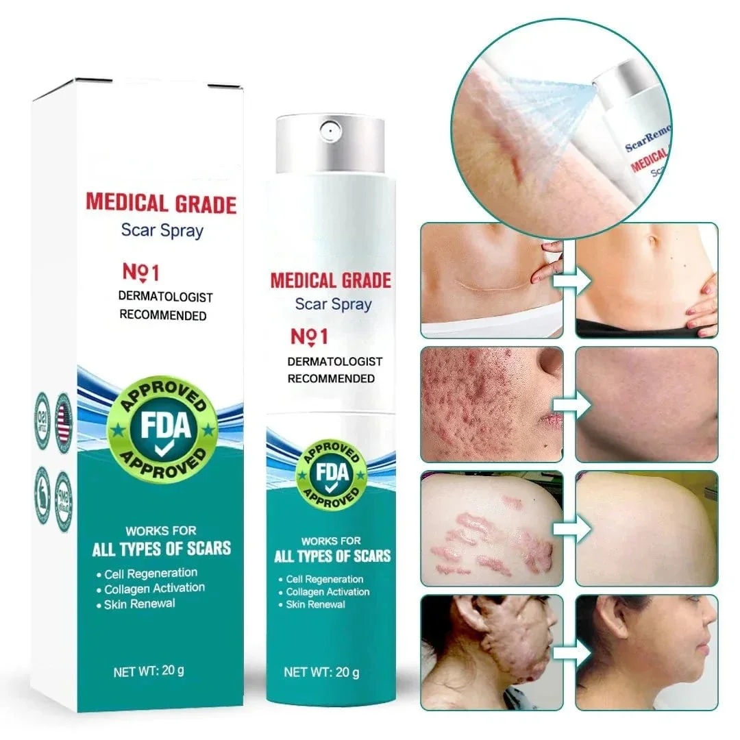 Scar Care Spray Fade Scars Pregnancy Smooth Skin Repair Spray