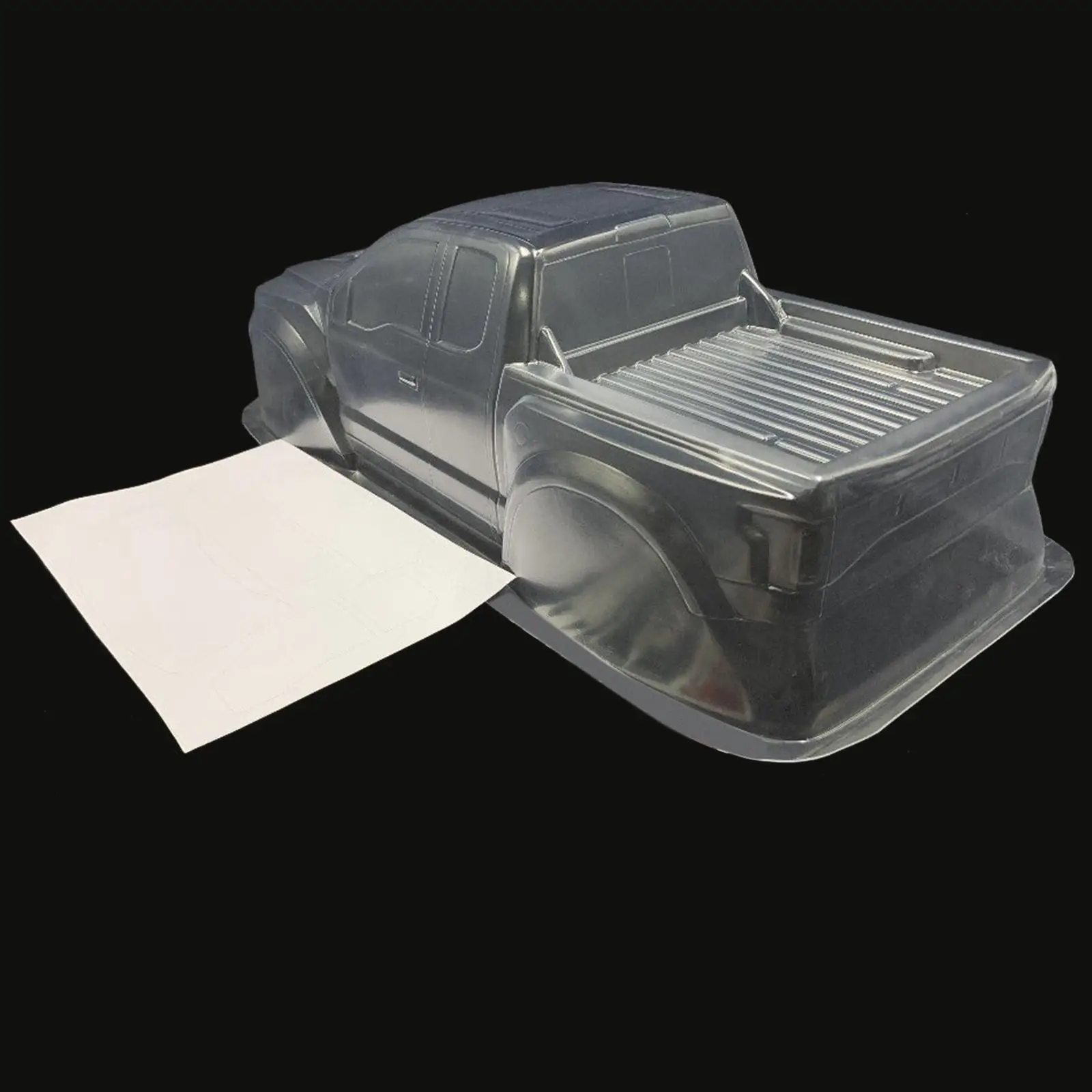 1/10 RC Klare PC-Schale, DIY unbemaltes RC-Auto, Karosserieflügel/für 90046 90047,