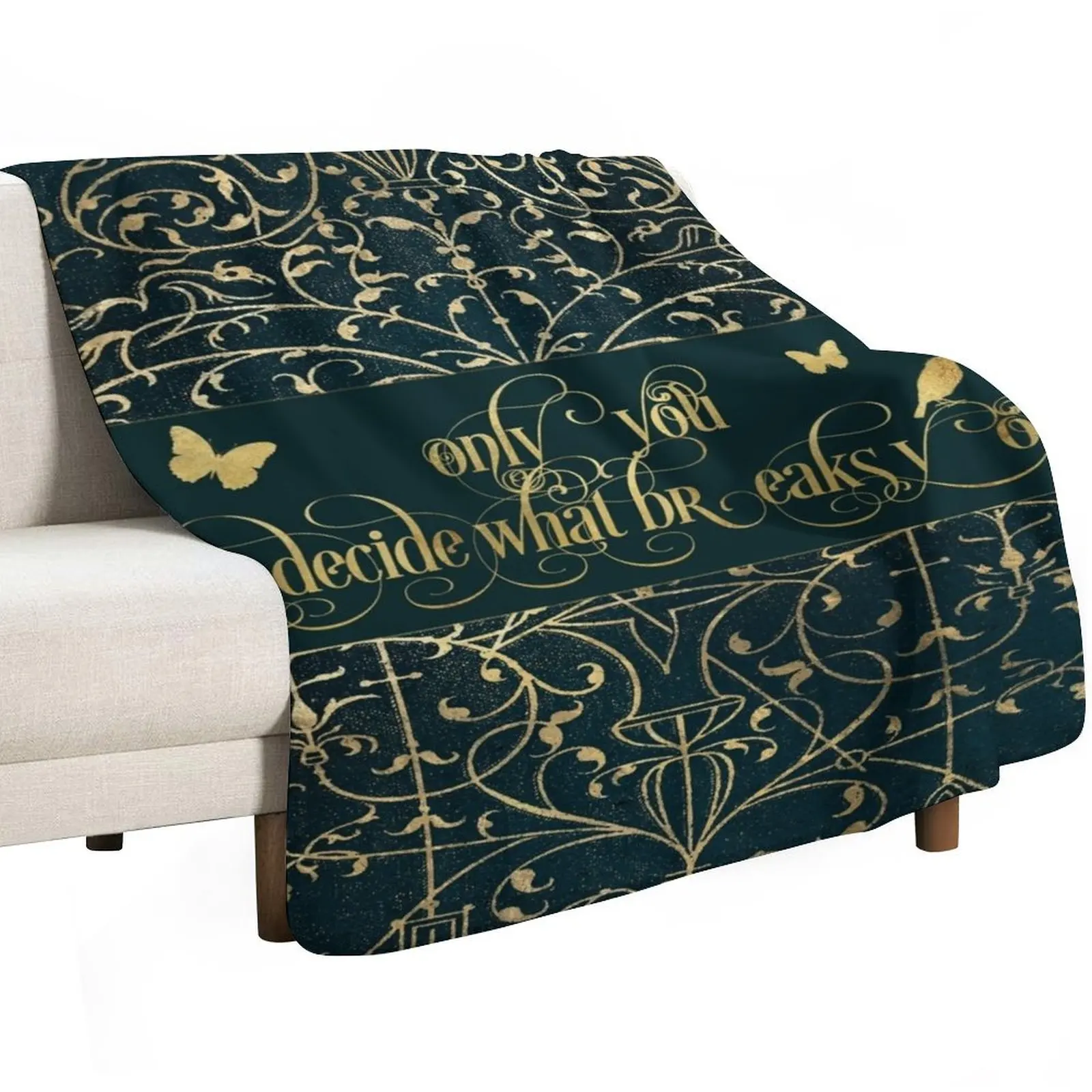 A Court Of Thorns And Roses Throw Blanket Cute Thin Tourist decorative Thins Luxury Blankets