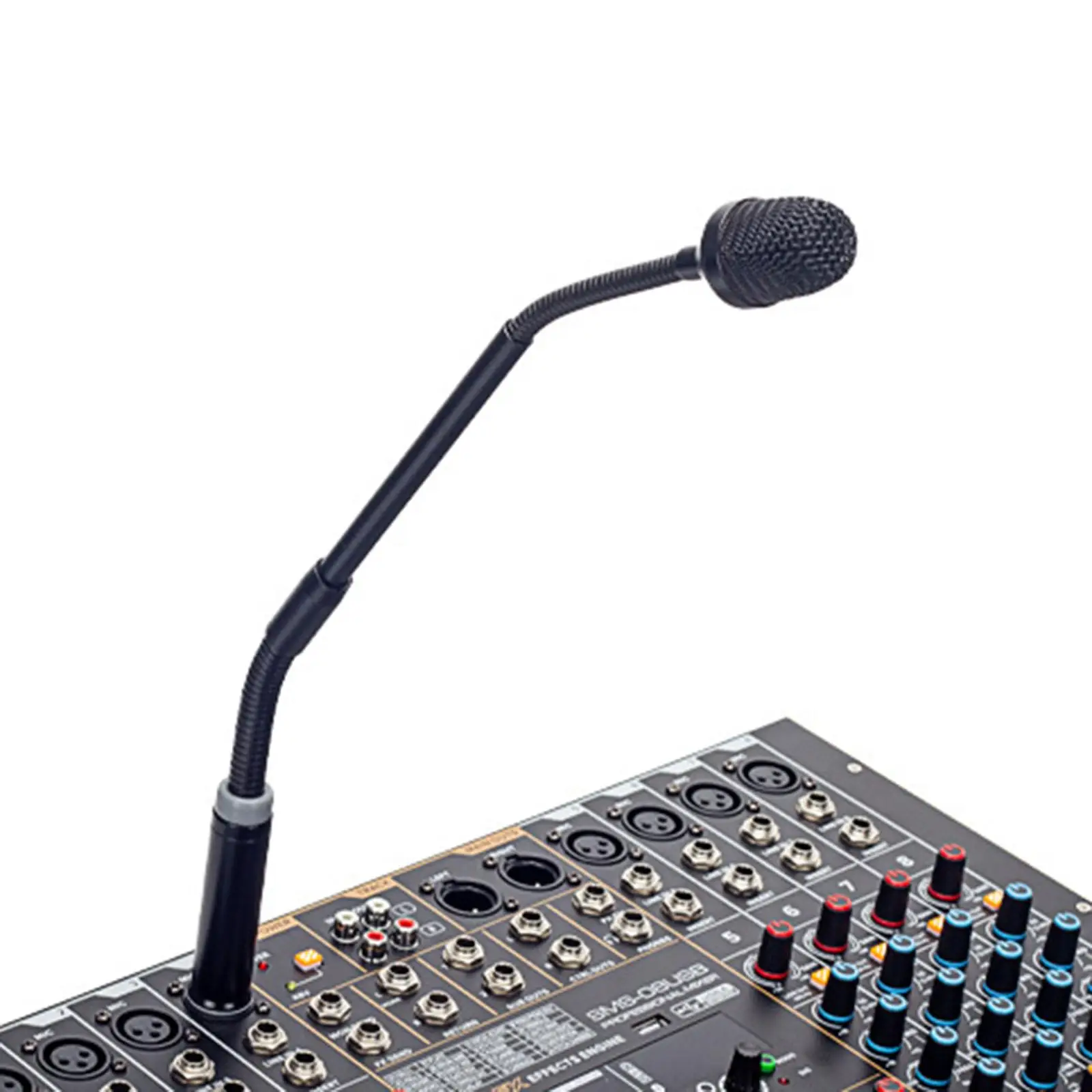 Dynamic Microphone Plug and Play Moving Circle Gooseneck DJ Shouting Microfone DJ Mic for Conference Stage Show KTV Bar Webcasts