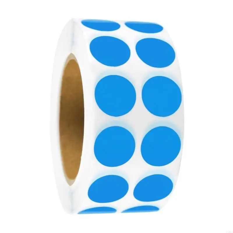 CORA Color Circle Sticker Circle Dot Labels Color Coding Labels for Student