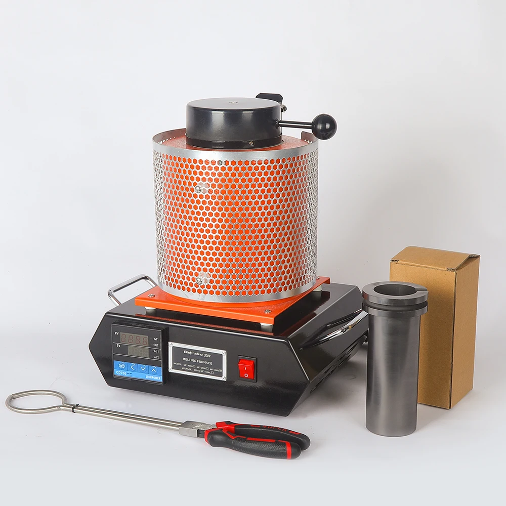 

Yihui Brand Electric Melting Induction Furnace with Power Failure protection for Gold and Silver Melting