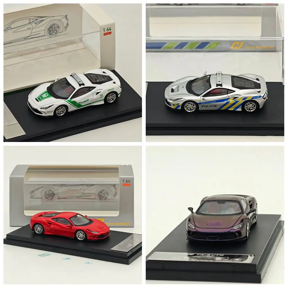 

Коллекционная модель автомобиля HM F8 Tributo Supercar в масштабе 1/64, лимитированная серия, подарок для автолюбителей