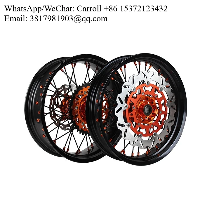 

Original Quality 17 Inch Supermoto Wheel Sets Fit KTM EXC SXF 125/250/450 2003KTM2023