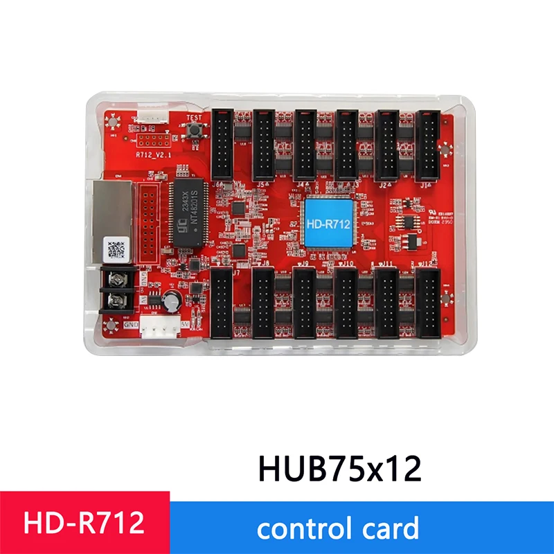 1 قطعة HD-R712 كامل اللون فيديو جدار شاشة عرض LED بطاقة الاستقبال دعم HD-A3L A4L A5L C16L VP210 VP410 للاستخدام معًا