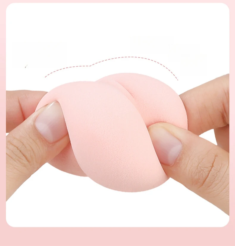 1/4PCS Puder kosmetyczny w puszkach Odpowiedni do płynnego kremu BB w proszku Gąbka do podkładu Narzędzia do makijażu Akcesoria