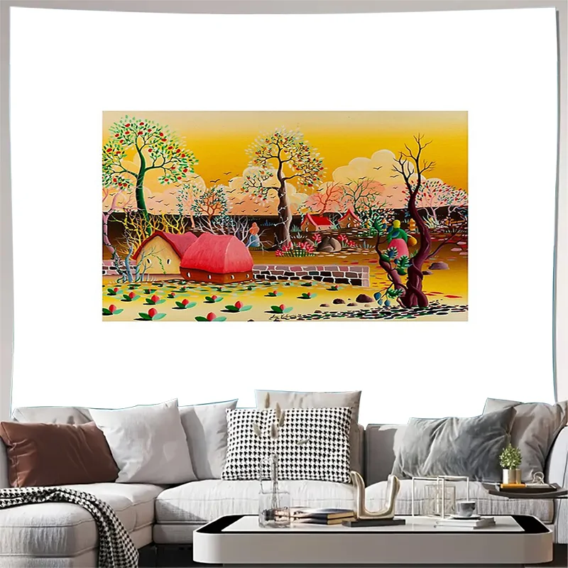 Vintage Tapestry Wa… - image