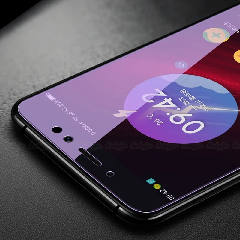 Anti-blue Tempered Glass For Samsung Galaxy A7 A6 A8 Plus J2 J6 J7 Pro J8 A9 2018 A9S Screen Protector J5 Prime J730 S7 S6