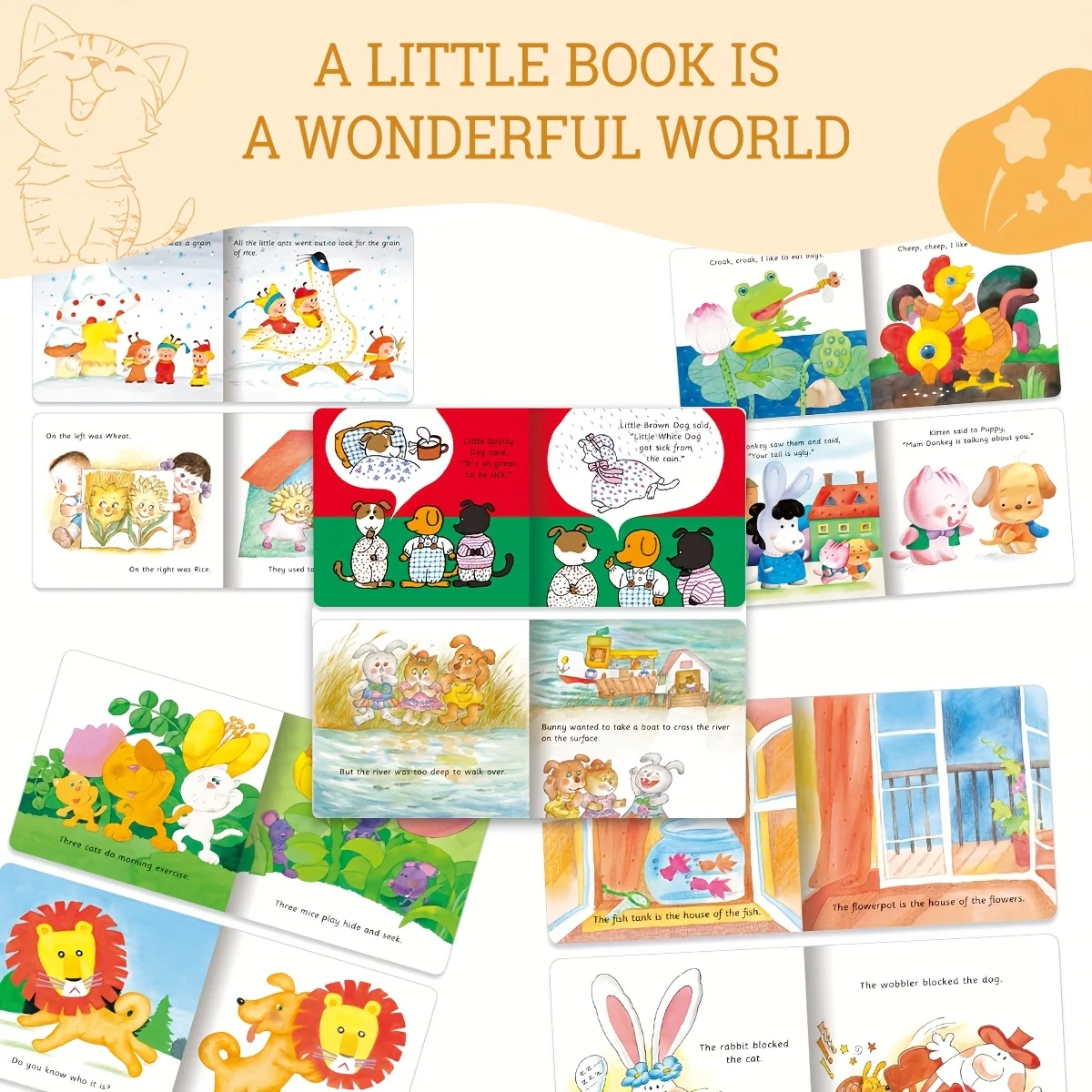 

1 set of 10 English children's storybooks, early childhood education storybooks, children's bedtime storybooks, and picture book
