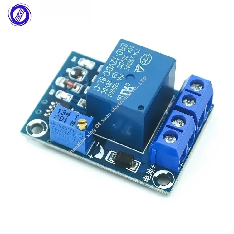 12V battery undervoltage management module voltage undervoltage automatic restore battery load power off protection switch