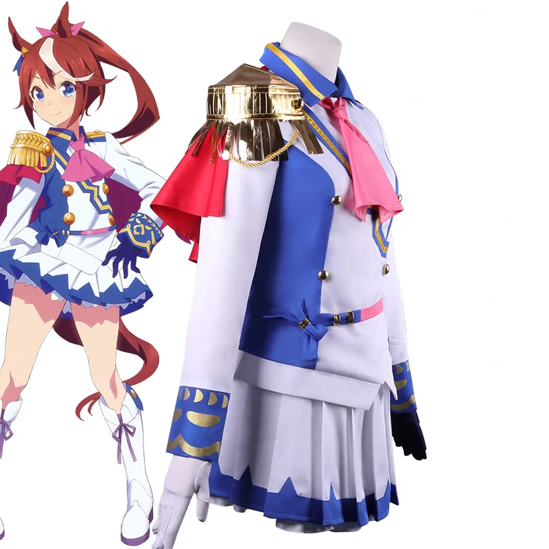 Anime Uma Musume Pretty Derby Tokai Teio Cosplay Costume