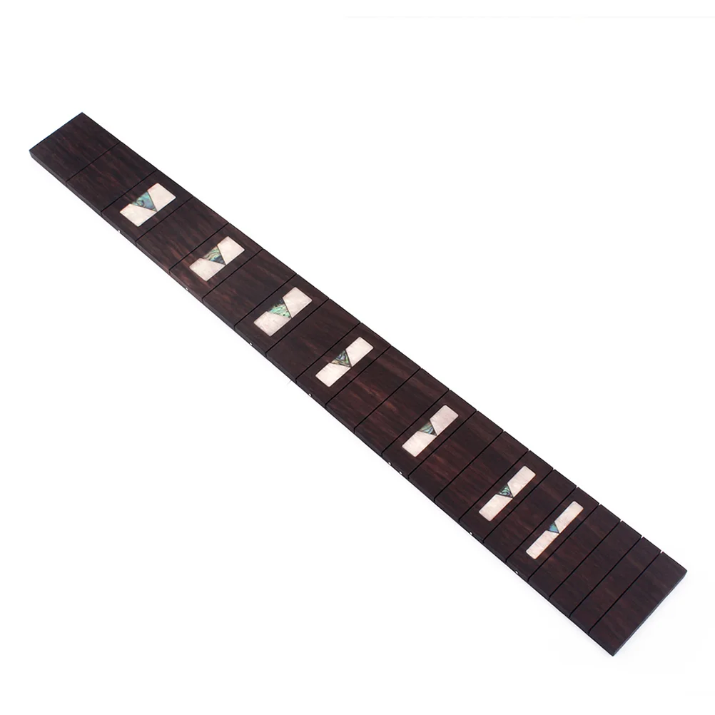 

Guitar Neck Fretboard Shell Surround Solid Rosewood Guitar Fingerboard