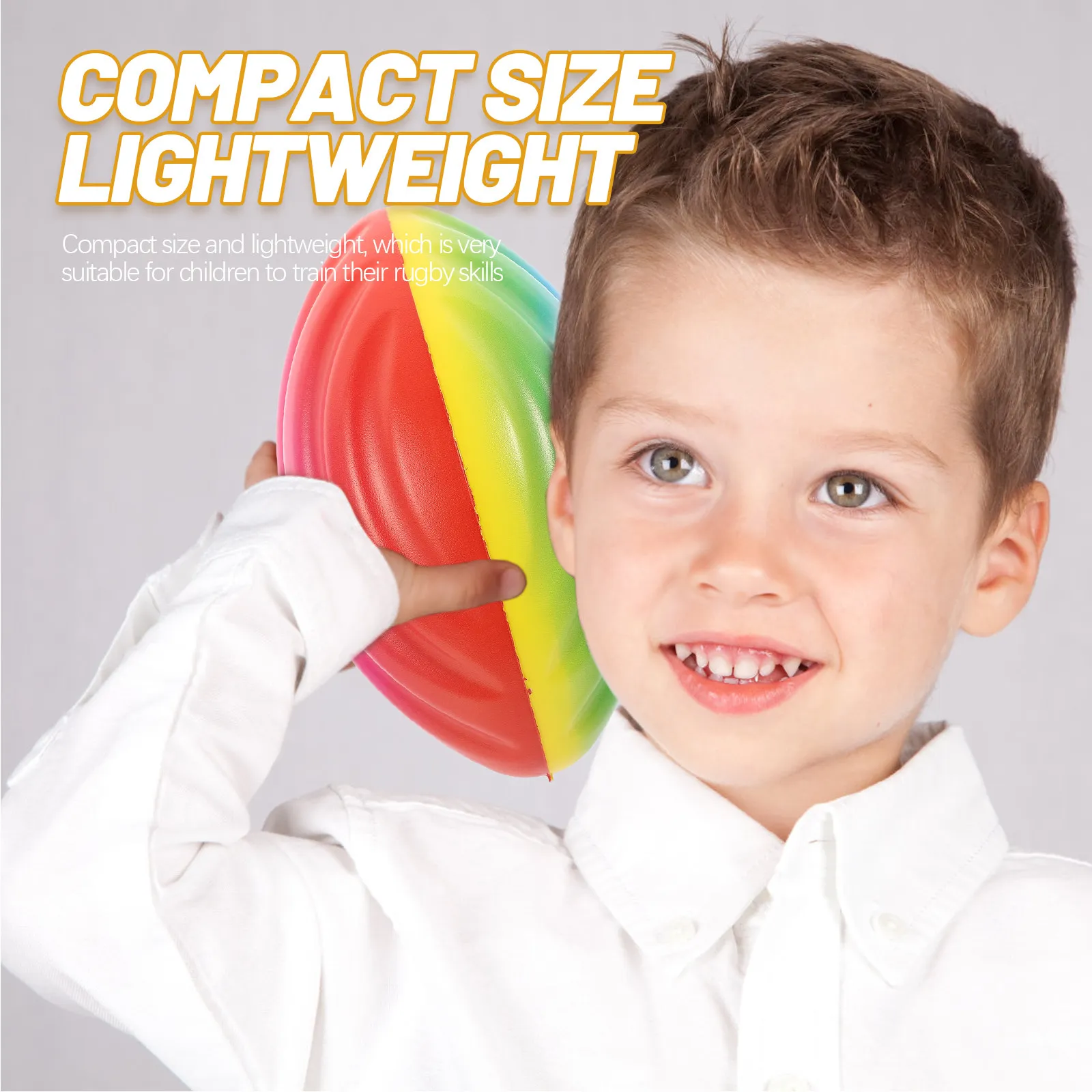 Mini Football for Kids Lightweight Rugby Ball Perfect for Training Passing Accuracy and Arm Strength At School Or Home