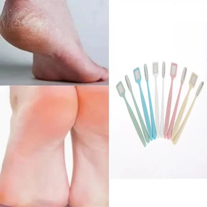 2 قطعة باديكير صغير ملف القدم الكالس مزيل القدم عرموش القدم مبشرة الغسيل برو الفولاذ المقاوم للصدأ الكالس ملف للأقدام الرطبة الجافة #4