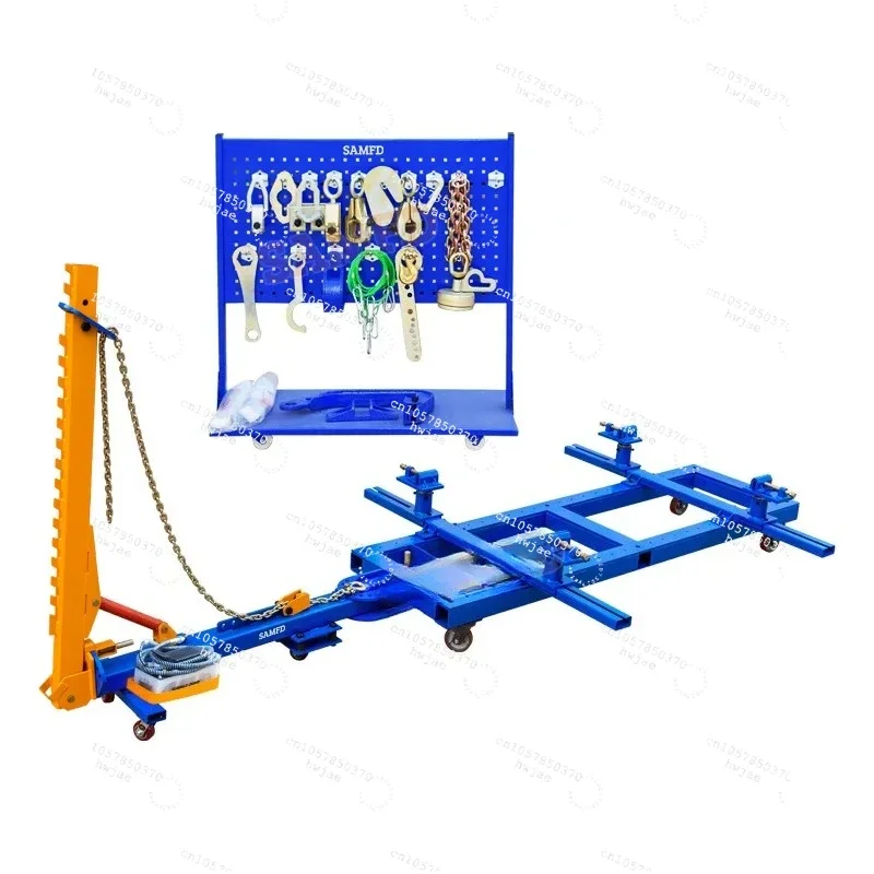 Movable frame girder calibrator European automotive sheet metal repair body shaping and correction