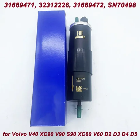 Топливный фильтр 31669471 SN70498 32312226 31669472 для дизельных двигателей Volvo V40, XC90, V90, S90 II, XC60 II, V60, 31355461, 31432250