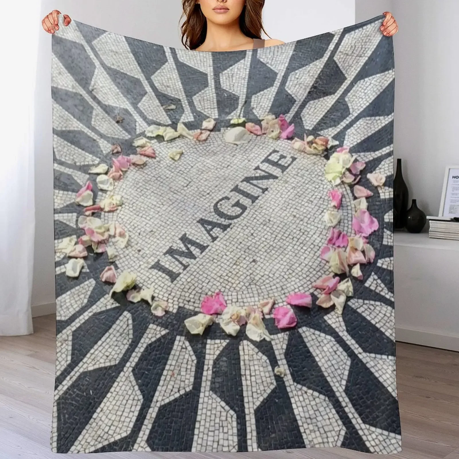 Imagine Throw Blanket Spring Fall Cozy Throw Blanket for Couch
