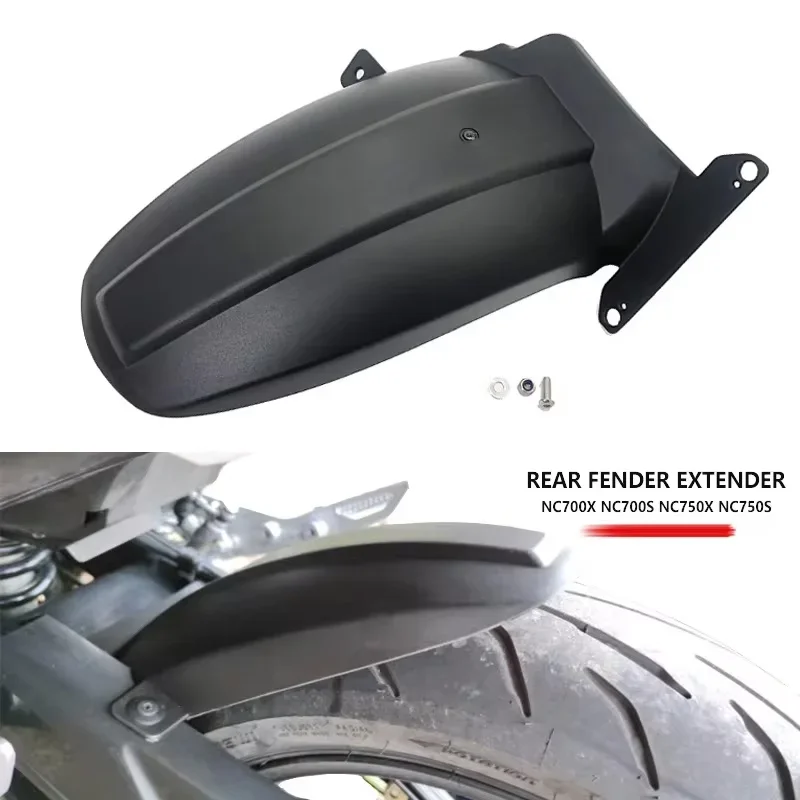 

For HONDA NC750X NC750 X NC 750X 2012-2023 2018 2019 2020 2021 2022 Motorcycle Rear Fender Extender Mudguard Splash Guard Cover
