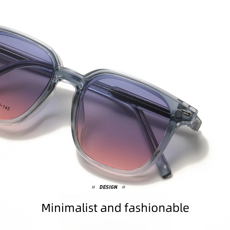 FIRADA Fashion Polarized Magnetic Glasses for Women Retro Square Eyewear Comfortable Prescription Eyeglasses Frame Men 8173-C