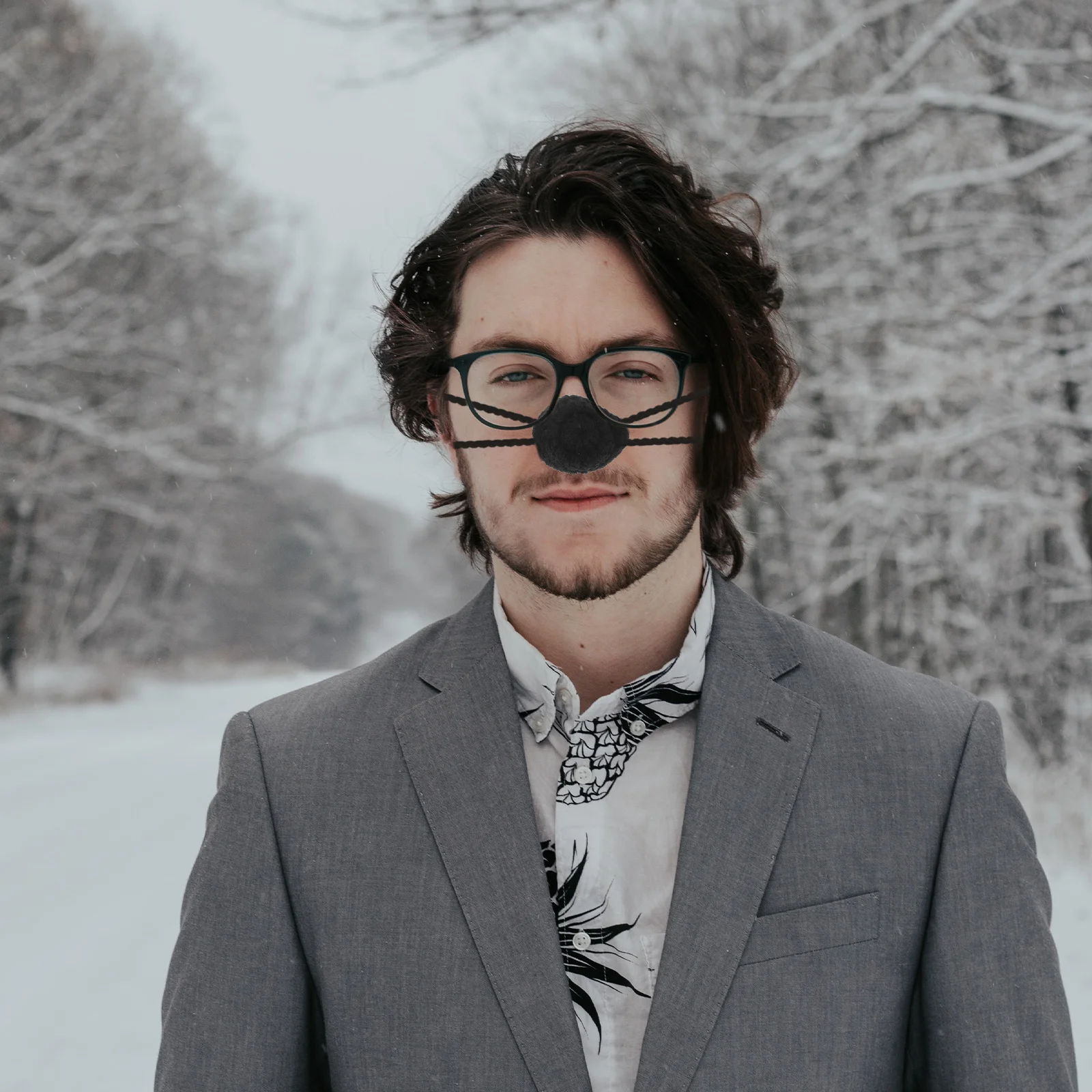 

Warm Nose Cover Outdoor Knitted Nose Protector Reusable Anti-Pollution Windproof Breathable for Cycling Hiking Camping