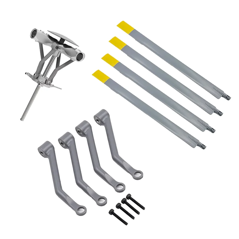 

【Buy It-Now!】BO-105 Scale RC Helicopter Upgrade Kit CNC Main Rotor Blades & Rotor Head Assembly High-Precision Parts For Pro Dro