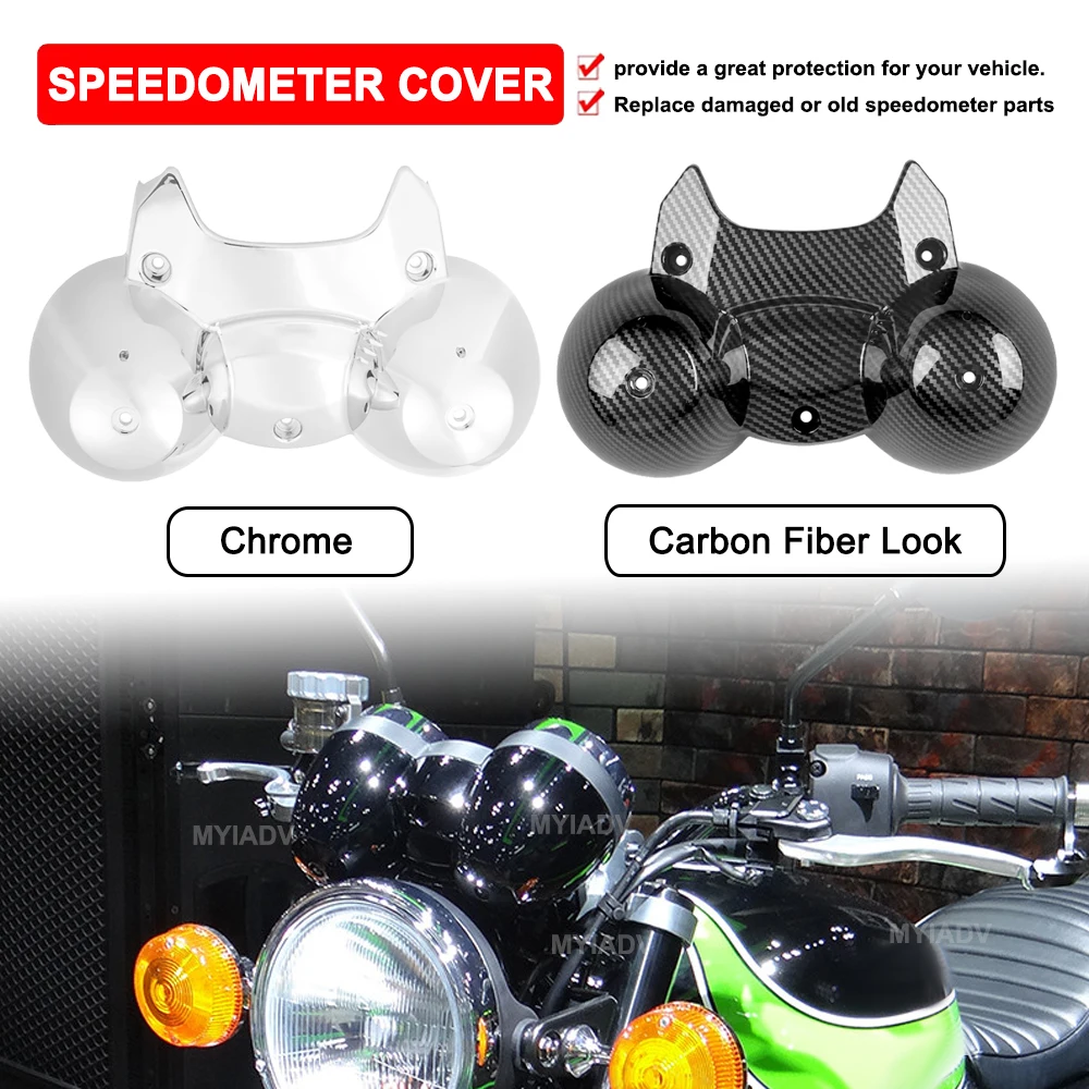 Motorcycle Speedometer Cover For Kawasaki Z900RS SE Cafe ABS 2018-2022 2023 2024 Tachometer Outer Case Odometer Protector Guard