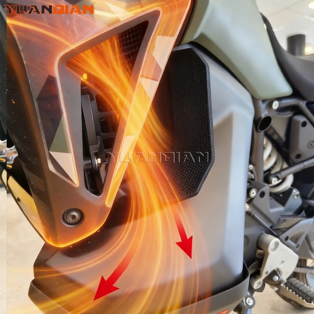 FOR CFMOTO 800MTX 1000MTX 800 1000 MTX MT-X 1000MT-X 800MT-X 2025 2026 2027 Thermo Fan Deflectors CNC Aluminum Hot Air Deflector
