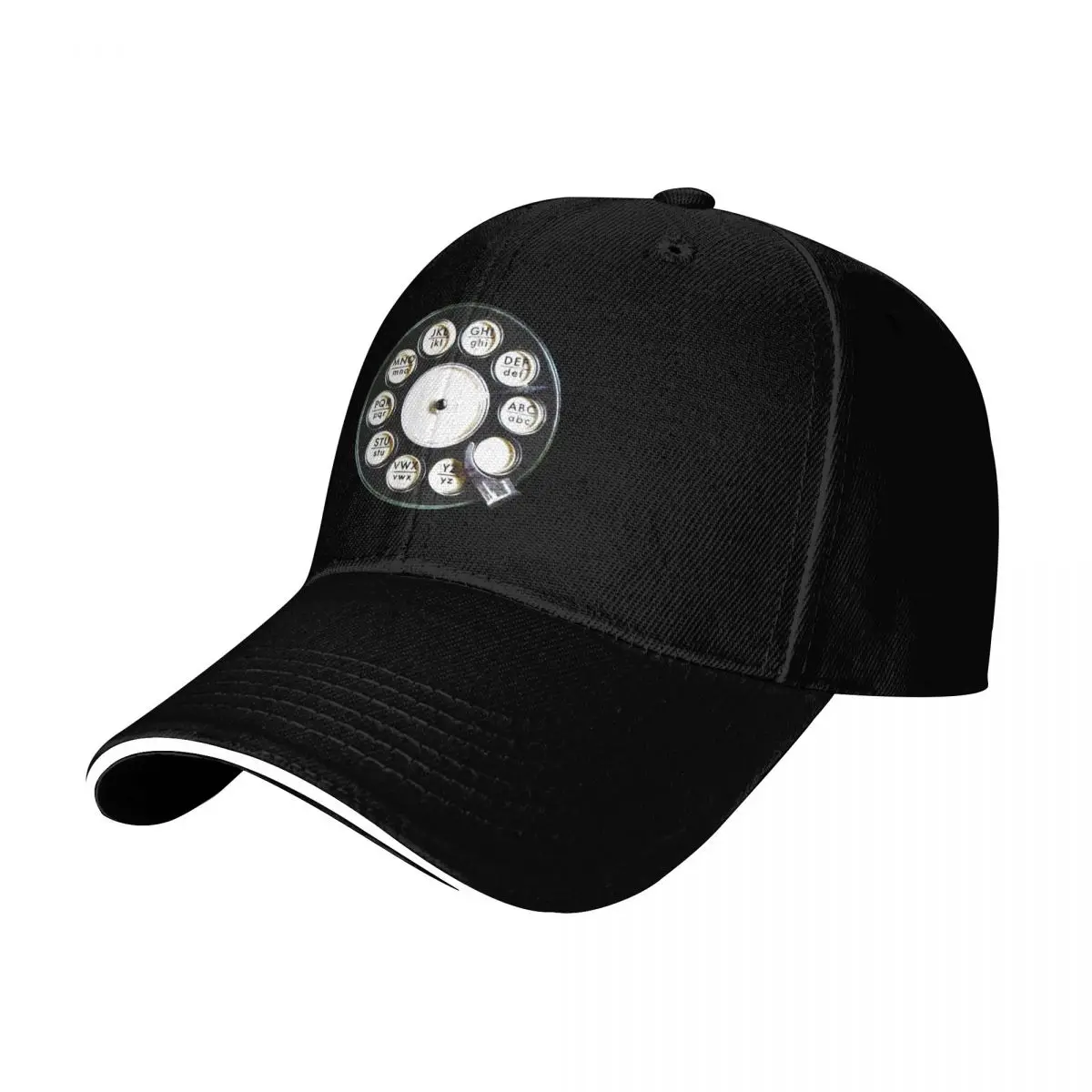 Vintage Rotary Dial Phone, Retro Phone Baseball Cap Vintage Retro Embroidered Lightweight Packable Gift for Him Her
