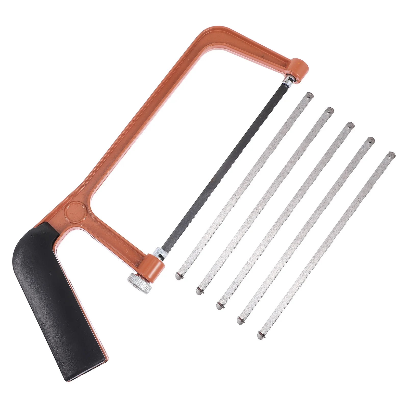 1Set Practical Children Mini Hacksaw Non-Slip Handle DIY Woodworking Handsaw Easy Replace Blades Efficient Tree Pruning Tool