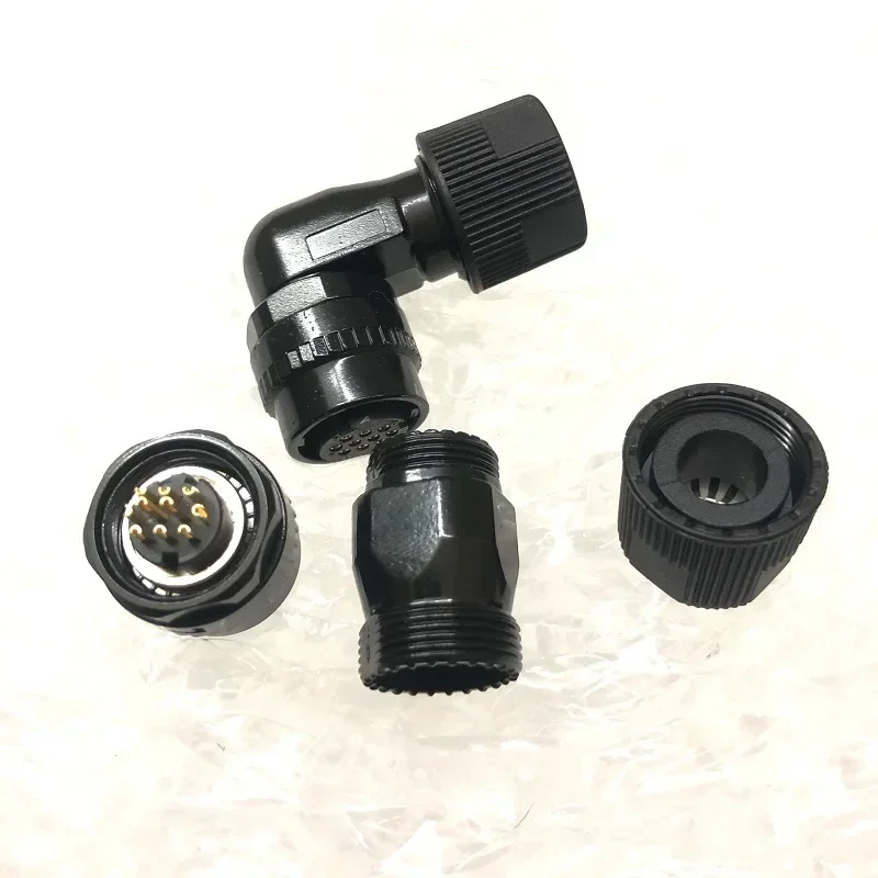 FANUC Connector 10 Pin JN2DS10SL2-R Encoder Side Plug A06B-6114-K200 /S/E A63L-0001-0848/CA CB JN2DS10SL2-R