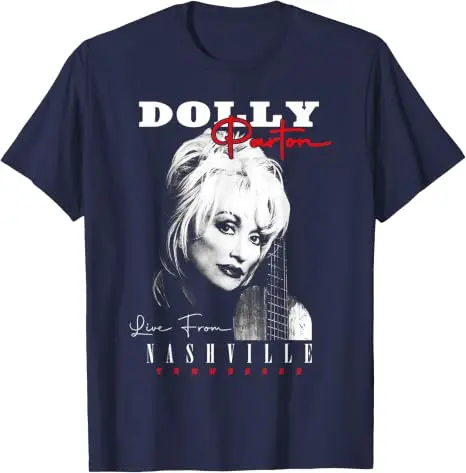 Dolly Parton Live aus Nashville, Tennessee Foto-Porträt T-Shirt – Detail 7
