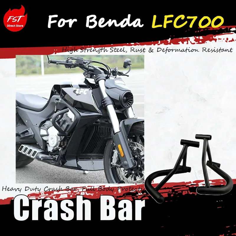 For Benda LFC700, the accessory guard bar, anti-drop device, widened and strengthened bumper, can be installed without any damag