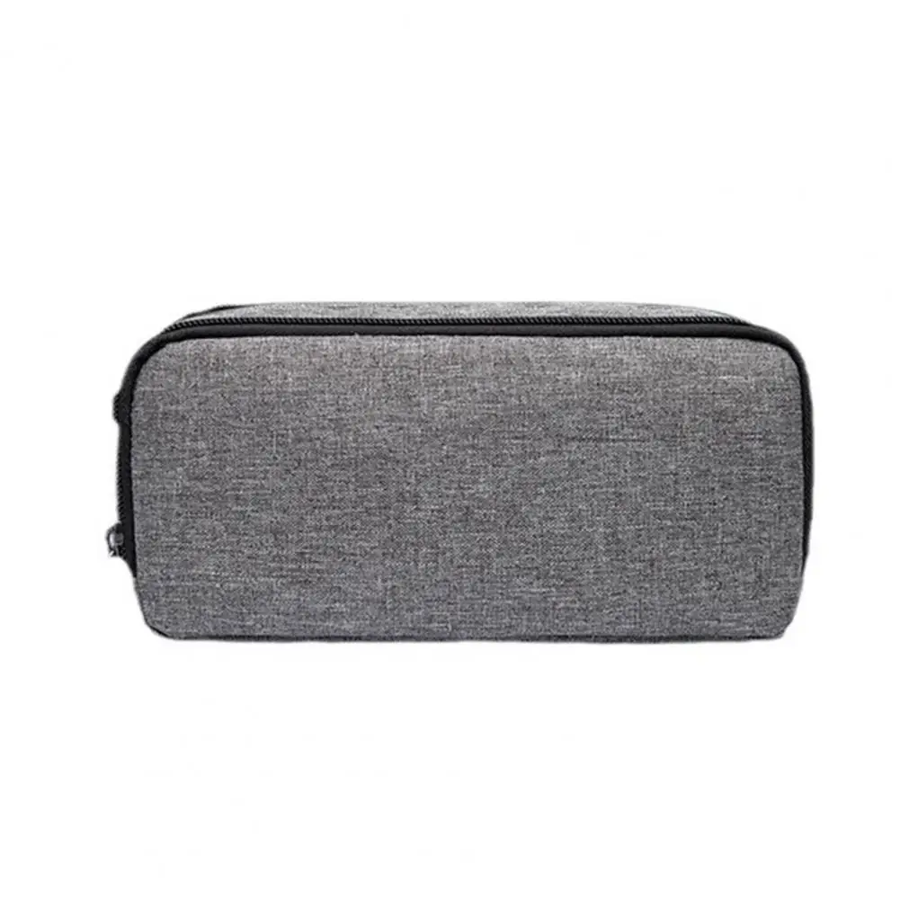 Estuche organizador de lápices de tela Oxford, estuche de lápices de capacidad, Juego de bolsas de colores para suministros escolares, Organización para adolescentes