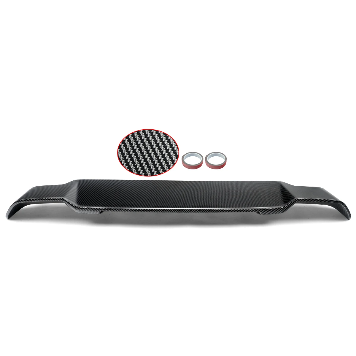 Magickit For Land Rover Defender L663 90 110 2020-2023  Urban Style Rear Trunk Lip Spolier Carbon Look Roof Wing Car Accessories