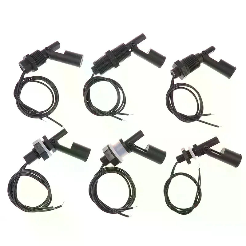 1Pc 12V-110V Water Level Switch Liquid Level Sensor PP Plastic Ball Float Switch Water Level Switch