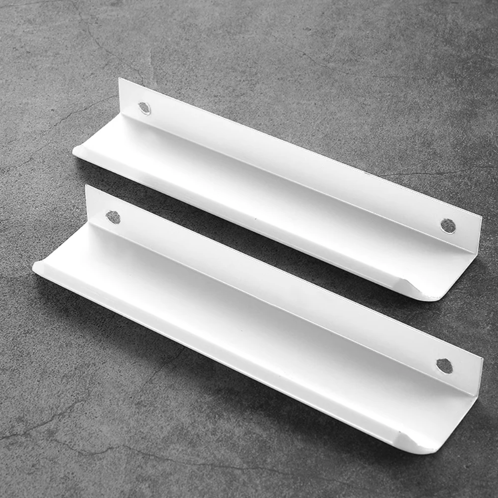 80-1000mm Invisible Light Luxury Door Handle, No Punching, Wardrobe Edge Wrapping, Long Black Handle, Hidden Handle In Cabinet