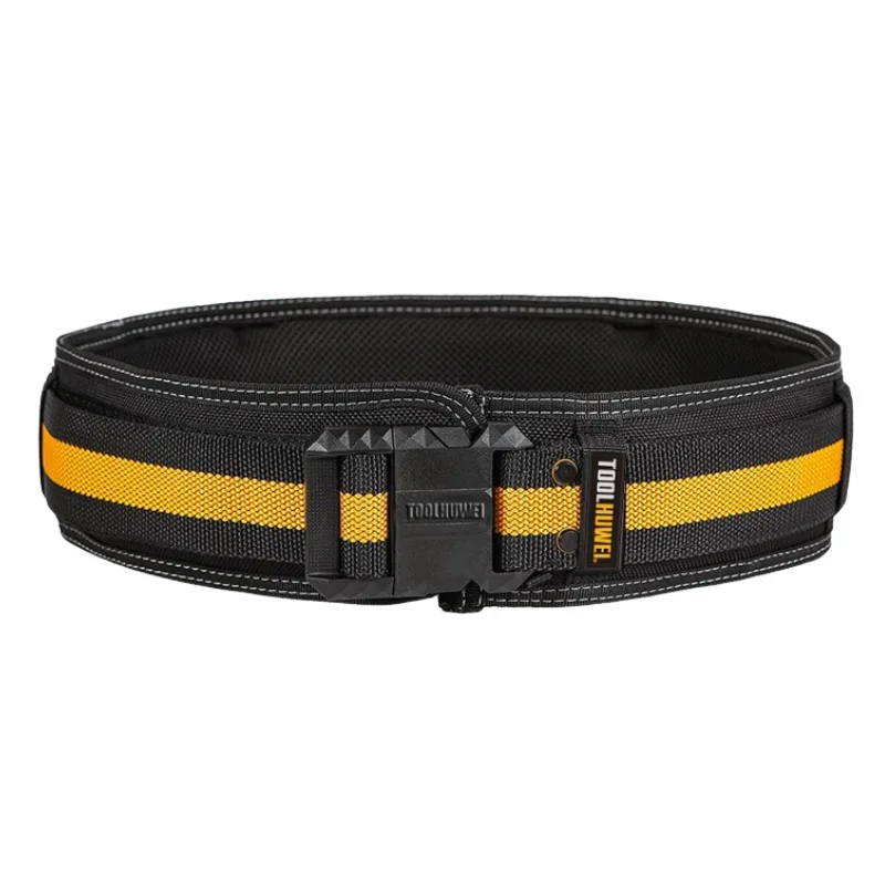 TOOLHUWEI Heavy‑Duty Work Belt, Thickened Premium Oxford Cloth Construction Belt, Lightweight Adjustable Buckle Working BET