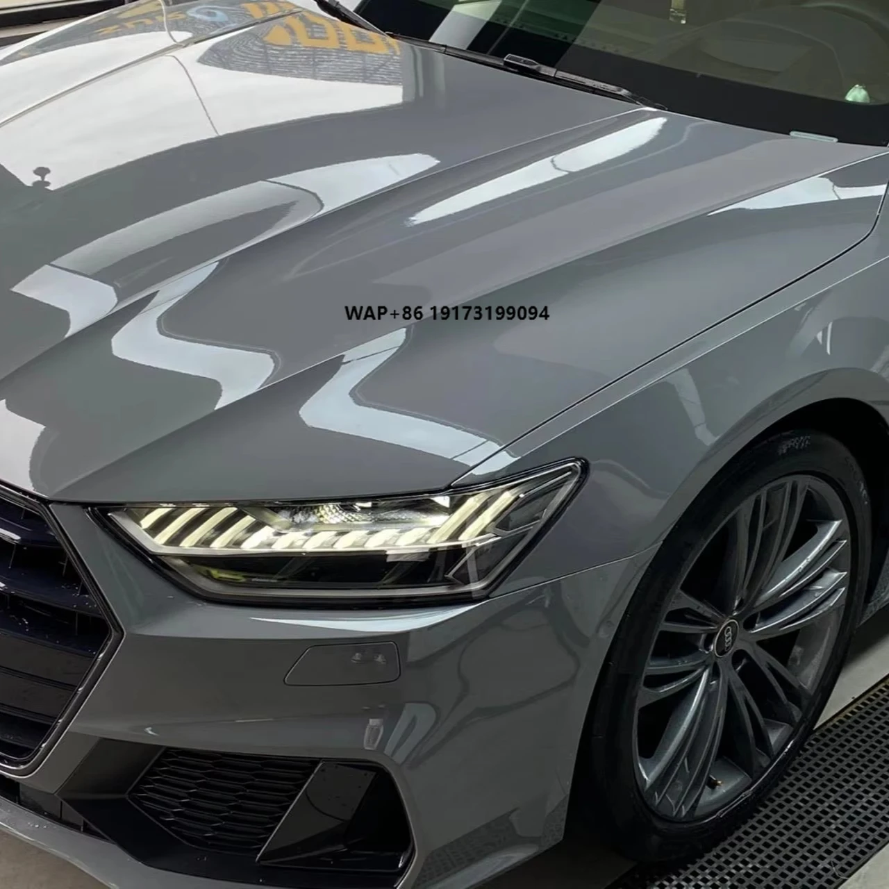 

Thermoplastic Polyurethane 5-10 Years Warranty TPU Car Wrap Films Self Healing Coating Nardo Grey Wrap Vinyl