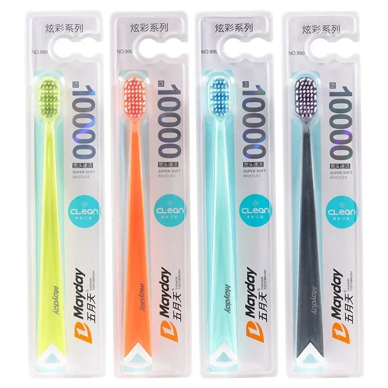 

Family pack individually packaged soft bristle Macaron color toothbrush