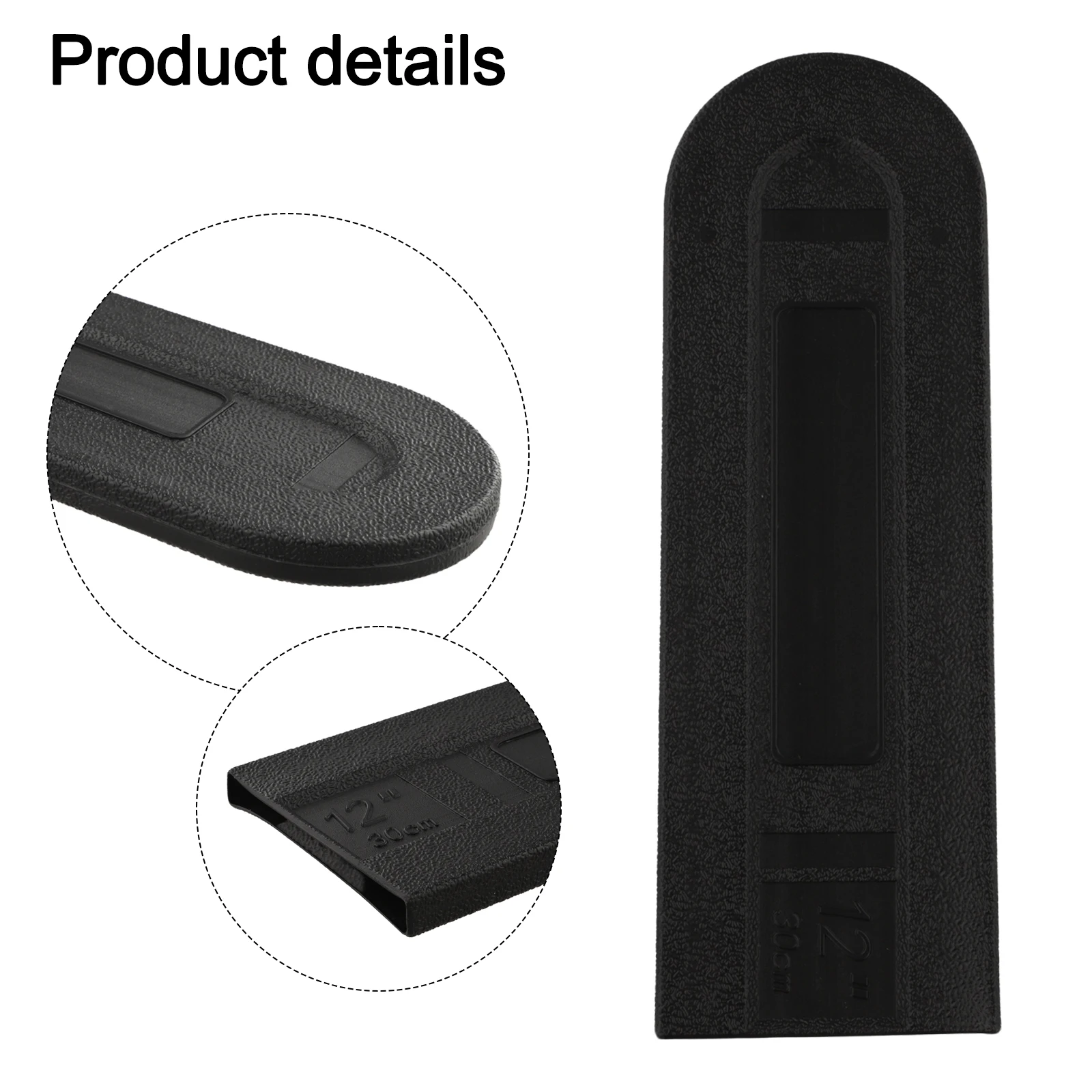 for chainsaw Guide Plate Cover Scabbard for 8 inch through 12 inch Bars Prevents Rust Wear and Accidental Scratches