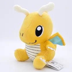 POKEMON 16cm Small Q Edition Quick Dragon Sitting Pocket Monster Plush Toy Children's Plush Doll Festival Gift Valentine's Birth